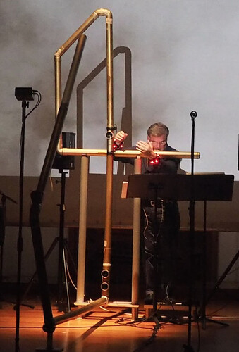 Hyperbass_flute,_played_by_Roberto_Fabbriciani